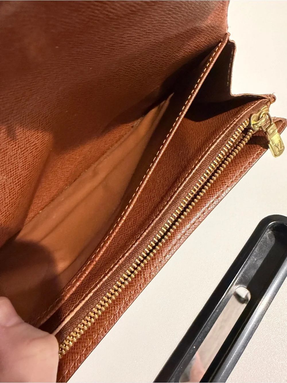 Louis Vuitton Vintage Monogram Sarah Wallet